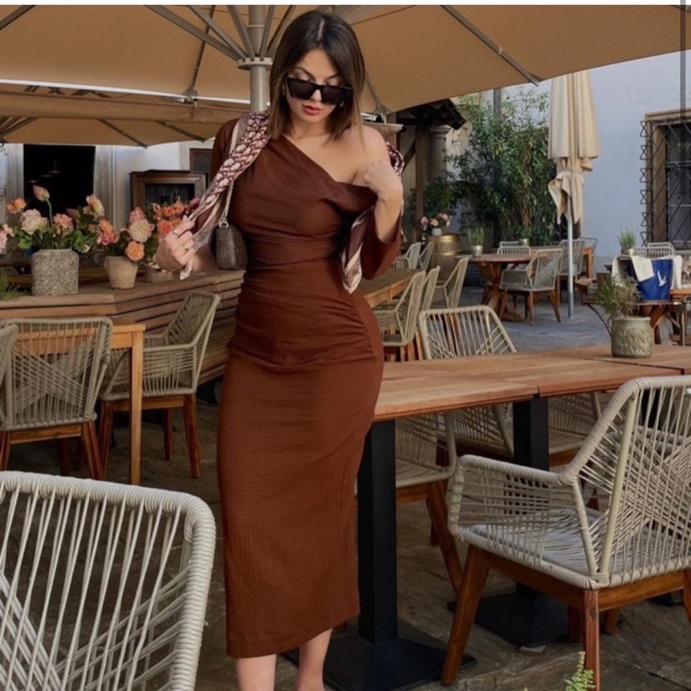 Zara Draped Skirt and Top set - Picture 1 of 10